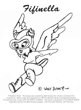 Want to color Fifi?  Just click on the picture and it will open.  Then print it out.