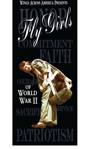 WASP Standups from the FLY GIRLS of WWII Traveling Exhibit